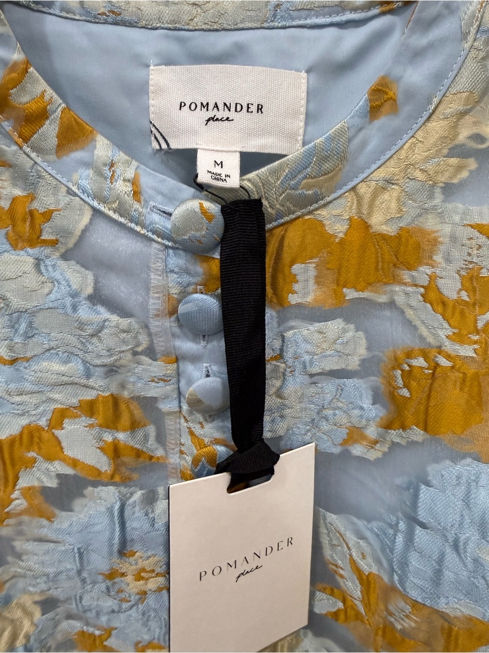 Tuckernuck Pomander Place Jessamine Jacquard Samantha Dress
Light Blue / M - Picture 4 of 9